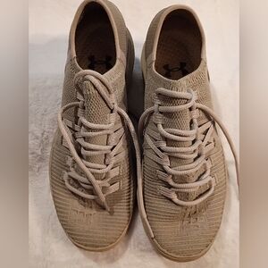 Under Armour Men's SpeedForm Amp 3.0 training shoes in the City Khaki colorway.